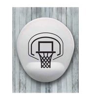 Basketball Oval Bilek Destekli Mouse Pad