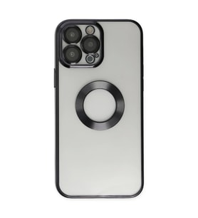 Apple iPhone 14 Pro Kılıf Slot Silikon - Siyah
