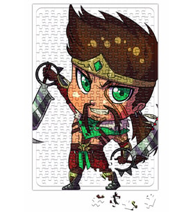 Chibi Draven By Gamu Chan Puzzle 240 Parça Yapboz