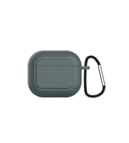 Apple Airpods 3. Nesil Uyumlu Kılıf Zore Airbag 23 Kılıf (Koyu Yeşil)