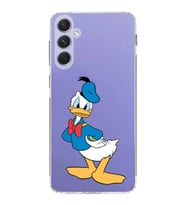 Samsung Galaxy A54  Kamera korumalı Kapak Donald Duck Tasarımlı  Şeffaf Kılıf