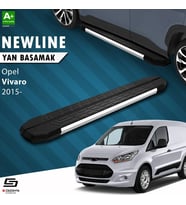 Opel Vivaro B Kısa Şase NewLine Krom Yan Basamak 223 Cm 2015-2018 A+ Kalite