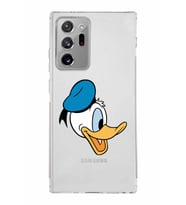 Samsung Galaxy Note 20 Ultra Kamera Korumalı Kapak Donald Duck Tasarımlı  Şeffaf Kılıf