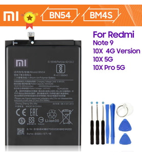 Xiaomi Redmi 10X/10X Pro Batarya Pil BN4S(BN54) + Tamir Seti