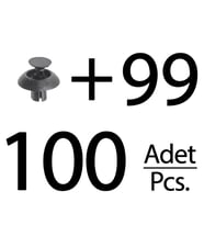 Toyota, Lexus, Scion için Tampon, Radyatör Izgara Klips- 100'lü
