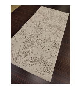 HALIMARKA ZİYNET 0209 KREM BEJ MODERN HALI YOLLUK 100X200 CM