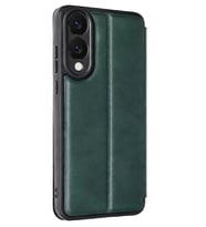 Durukar® Samsung Galaxy S25 Edge Flip Cover - Koyu Yeşil