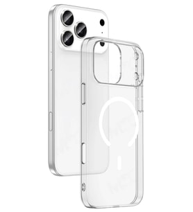 Newface Apple iPhone 17 Pro Combo Sert Şeffaf Magsafe Kapak - Şeffaf