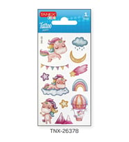 Tanex 7x12mm Unicorn Simli Mini Tatoo TNX-26378