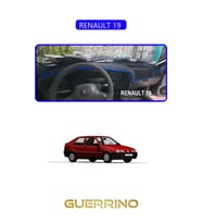 RENAULT 19 TORPİDO KORUMA HALISI MAVİ KENAR