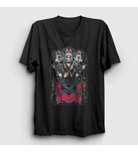 Presmono Unisex Siyah Poster Müzik Babymetal T-Shirt 528993tt