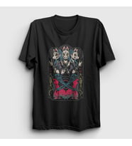Presmono Unisex Siyah Poster Müzik Babymetal T-Shirt 528993tt