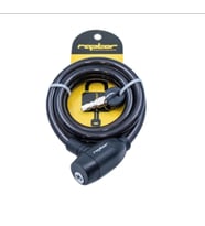 Raptor Bisiklet Anahtarlı Kilit 120cm - 12mm Kalınlık