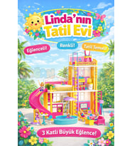 Linda'nın Tatil Evi - Ev Oyuncak - Linda'nın Tatil Ev Seti - Barbie Ev Seti - Rüya Evi - Oyun Evi
