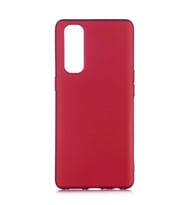 Oppo Reno 4 Pro 4G Uyumlu Kılıf Zore Premier Silikon Kapak (Mürdüm)