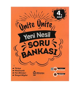 Atlıkarınca 4. Sınıf Tüm Dersler Ünite Ünite Yeni Nesil Soru Bankası