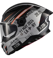 Motosiklet Kask Panther Passenger Mat A1 Full Face Güneş Vizörlü ECE 22.06R Motor Kaskı