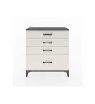 Arges Şifonyer 4 Çekmeceli 88x30x96 Antrasit-Aytaşı