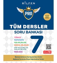 Bilfen Yayınları 7.Sınıf Pro Tüm Dersler Soru Bankası Maarif Modeli Yeni