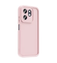 İnfinix Hot 50İ Kılıf Kamera Korumalı Ananas Silikon Kapak (Pembe)