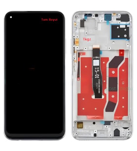 Tkgz P40 Lite Uyumlu Lcd Ekran Dokunmatik Servis ÇITALI GÜMÜŞ