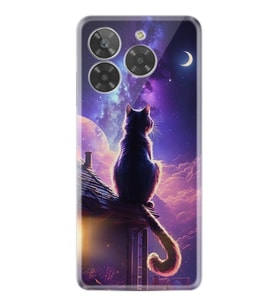 Era 30 Kılıf HD Resim Baskılı Damdaki Kedi StKd -091