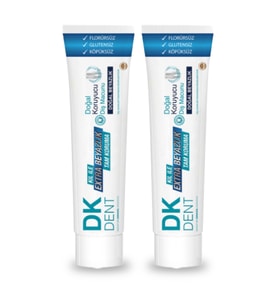 DKDENT Klasik Florürsüz Diş Macunu 75 ml 2'li Set