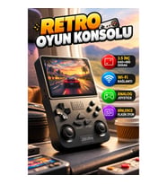 3.5 İnç 640×480 Ekranlı Taşınabilir Retro Oyun Konsolu – Wi-Fi ve Analog Joystick