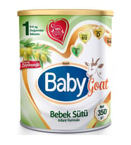 Baby Goat 1 Keçi Sütlü Organik Zeytinyağlı Bebek Sütü 350 gr