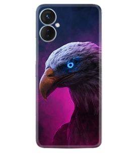 Tecno Spark 9T Kılıf Silikon Desen Özel Seri Kartal 1622
