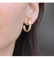 Pul Gold Gümüş Halka