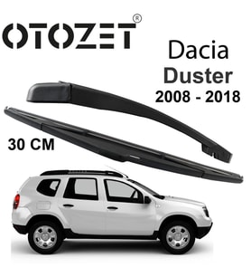 OTOZET Dacia Duster Arka Silecek Kolu ve Süpürgesi Takım 30 cm