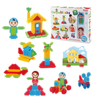Kaktüs Bloklar (75 Parça) - Kaktüs Oyuncak - Lego Seti - Kaktüs Lego - Taraklı Lego
