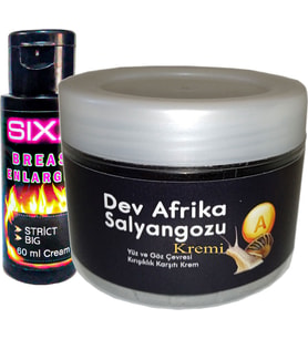 Bonie Giant _ksıxx:25 Afrikasalyangozu Dev Salyangoz Yaşlanma Kàrşıtı 100ML + ile Sıxx Bayan Memmes