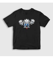 Presmono Unisex Çocuk Siyah Gaster Blasters Undertale T-Shirt 32223tt