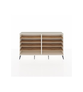 Arges Konsol 8 Raflı  176x30x99 Aytaşı-Aytaşı/Çam