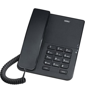 TM140 Siyah TM140 Siyah Kablolu Telefon, Siyah