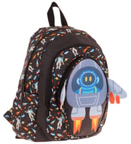 Kaukko Kids Üç Gözlü (Erkek Çocuk) Okul Sırt Çantası (3D Roket Detaylı) - L5264