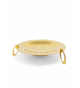 QUEEN GOLD MEYVE SUNUM TABAĞI 36 CM