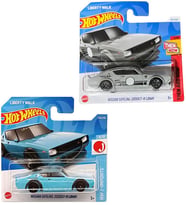 Hot Wheels 2 Araç Set Nissan Skyline 2000GT-R Lbwk (1/64) Mavi & Gri