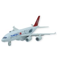 Çek Bırak Metal Yolcu Uçağı - 21 cm - Büyük Boy