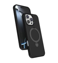 iPhone 16 Pro Max Regal Magsafe Standlı Kapak - Siyah