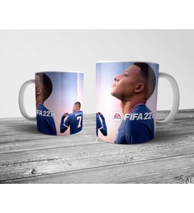Pixxa Fifa 22 Kylian Mbappe Kupa Bardak Model 1