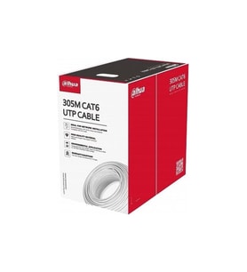 Dahua PFM922I-6UN-C 305 METRE U/UTP 23AWG CCA BEYAZ RENK CAT6 KABLO