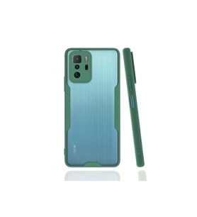 Xiaomi Poco X3 Gt Kılıf Platin Silikon - Yeşil