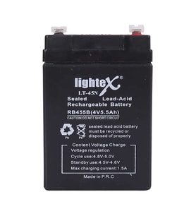 Lightex Lt-45 4v 5.5ah Işıldak Fener Aküsü