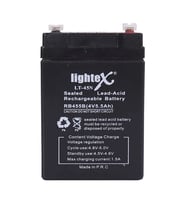 Lightex Lt-45 4v 5.5ah Işıldak Fener Aküsü