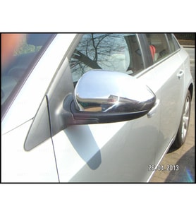 Chevrolet Cruze Sedan Krom Ayna Kapağı 2 prç. 2009 Üzeri P. Çelik