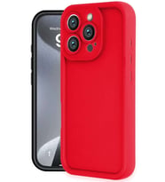 iPhone 16 Pro Max Kılıf Viera Silikon - Kırmızı