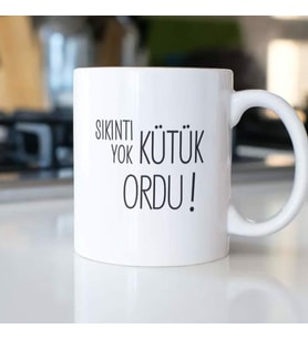 SIKINTI YOK KÜTÜK ORDU KUPA BARDAK